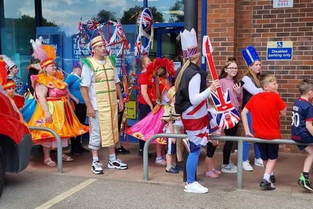 Carnival-style fun after Pennywell Youth Project joined forces with Creative Seed.