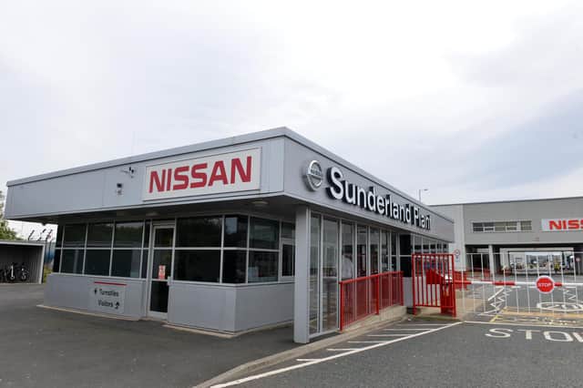 Nissan's Sunderland plant.
