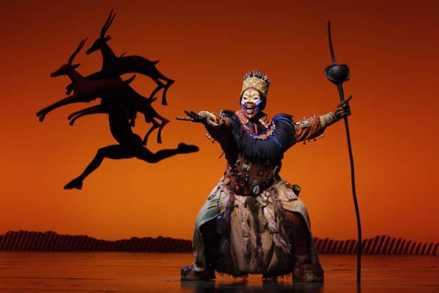 Disney's The Lion King at the Lyceum Theatre, London. Photo Johan Persson