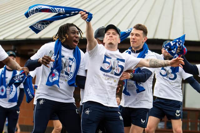 Rangers wrapped up the Scottish Premiership title at the weekend. Picture: SNS