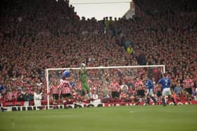 Sunderland's 3-0 win over Everton on May 3, 1997 was the final competitive match at Roker Park. It was demolished months later.