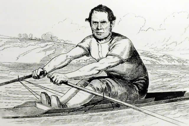 Harry Clasper, pictured in David Clasper's book Rowing: A Way of Life.