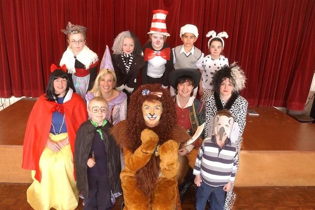 Look at these great characters from the day the school celebrated World Book Day in 2006.