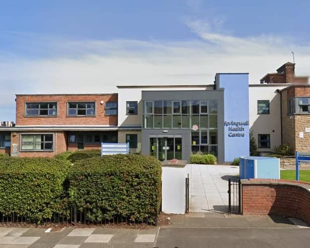 Springwell Health Centre, Sunderland. Picture: Google Maps