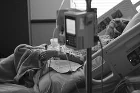 in hospital