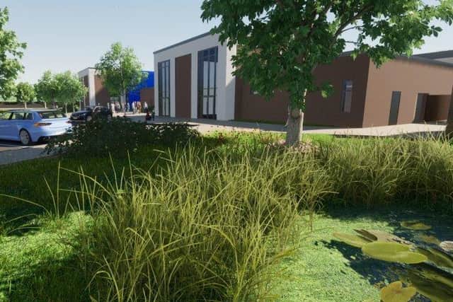 A CGI of how the new Hetton Primary School could look