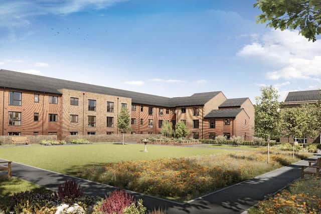 The 72 properties at Penshaw Gardens will look like this.