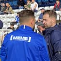 Hartlepool United interim manager Keith Curle has provided an update on Chris Maguire's situation at the Suit Direct Stadium Picture by FRANK REID