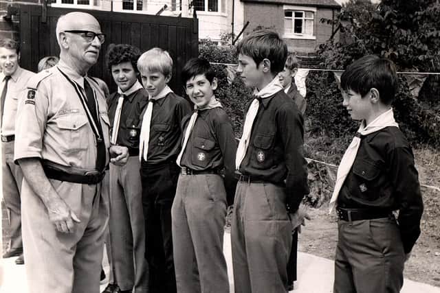 Opening ceremony of the Scouts' new headquarters in the 1970s. Next to the (unnamed) official is Garry Binks, with Billy Taylor and (probably) John Wilson. Can you shed any more light on the matter?