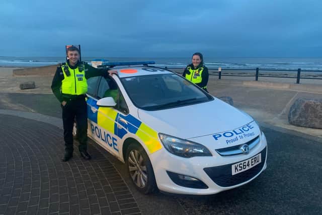 Lewis Steele and Lauren Brook are two of the full-time volunteers keeping Sunderland safe.