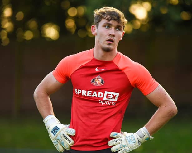 The 16-year-old goalkeeper was included in Sunderland’s pre-season tour of the USA and even played a game for Tony Mowbray’s side.