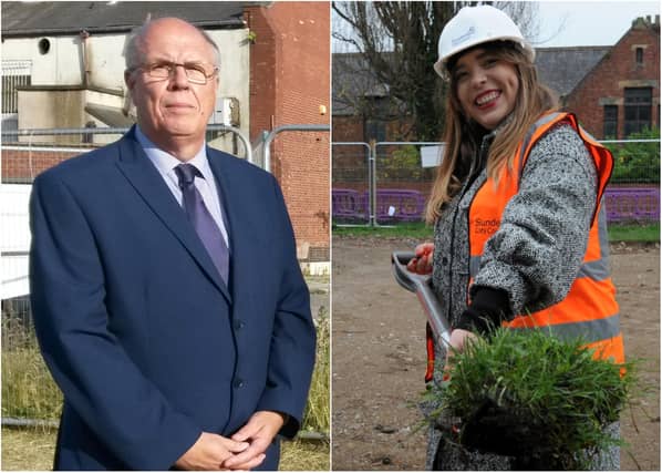 Rival Sunderland councillors Michael Dixon and Rebecca Dixon have clashed over housing issues in the city.