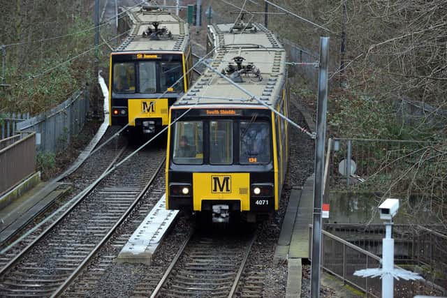 Tyne and Wear metro.