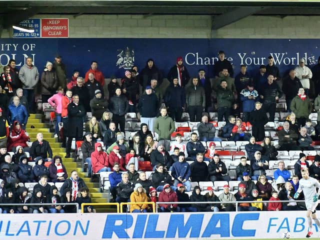 659 Sunderland fans made the trip to the LNER Stadium for the Black Cats' Papa John's Trophy clash with Lincoln City (Credit photo: Frank Reid)