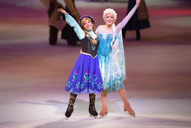 Anna & Elsa from Frozen.