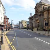 Borough Road, in Sunderland, where police were called to a disturbance.
