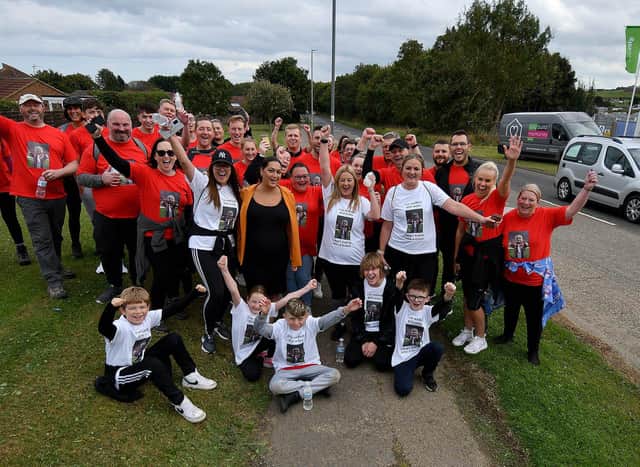 Walkers from Gleeson and the Bradley Lowery Foundation have raised £4,000 for the charity.