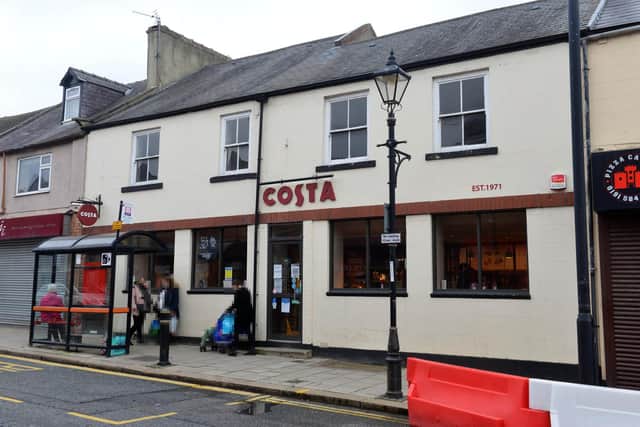 There was also a break in at neighbouring Costa Coffee.