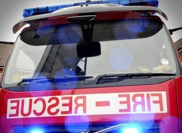 Two fire engines have been called to the scene