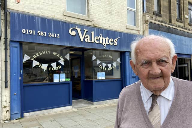 Billy Matthews ran Valente's for decades and is famous for his ice cream.
