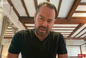 Screengrab from BBC Breakfast of actor Danny Dyer who has said in an interview with BBC Breakfast that the coronavirus pandemic has proved "people who went to Eton" are unable to run the country. Eton College counts both Prime Minister Boris Johnson and former premier David Cameron among its former students.