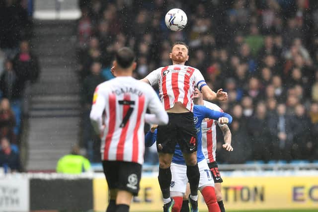 Corry Evans in action for Sunderland against Portsmouth. Picture by FRANK REID.