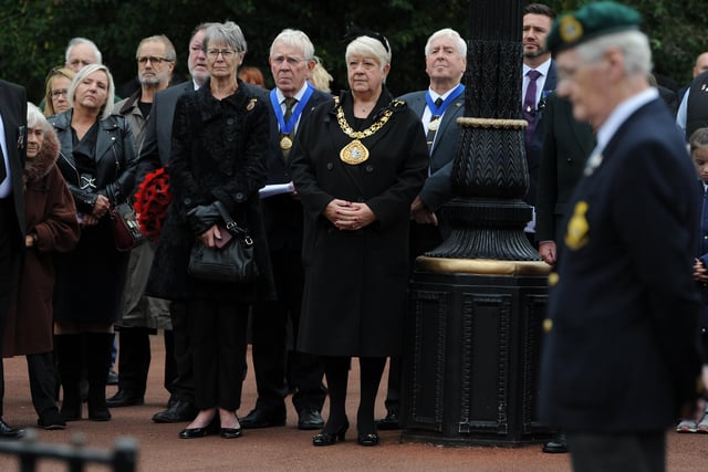 Tributes have been paid in large numbers across the city since the Queen's death on September 8.