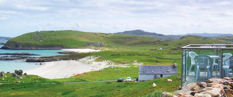If you need some silence solitude and tranquillity, then try Liosbeag on the Isle of Lewis. Eye-catching sea views await.
