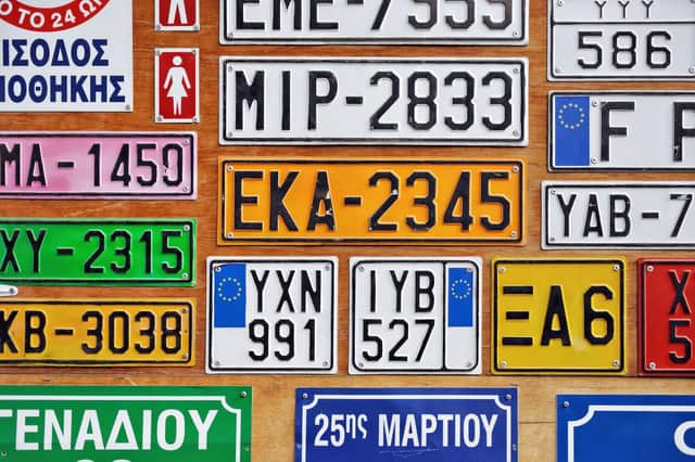 You can personalise your number plate for less than you think