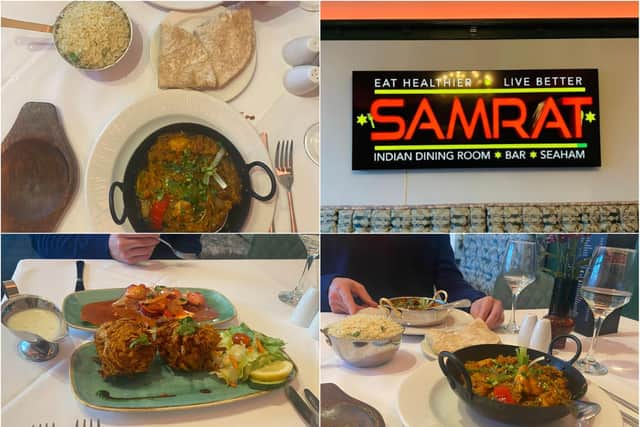Samrat's offers an extensive menu.