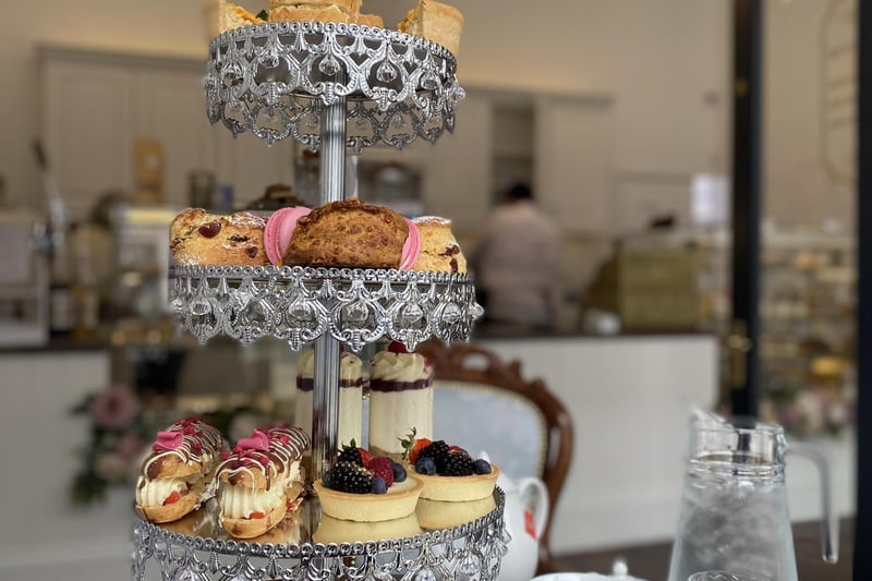 For one of the prettiest afternoon teas around in charming surroundings, head to The Sweet Petite at Mackie's Corner. It's incredibly popular so you'll need to book ahead on their website. It's priced £22.50 per person.