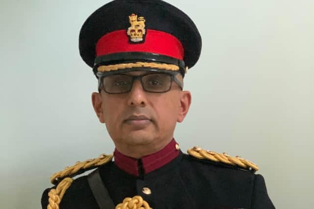 Army Reserve Colonel and Sunderland Royal Hospital Consultant Vascular Surgeon Ben Banerjee.