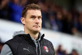 IPSWICH, ENGLAND - JANUARY 07: Rotherham United Manager Matt Taylor during the Emirates FA Cup Third Round match between Ipswich Town and Rotherham United at Portman Road on January 07, 2023 in Ipswich, England. (Photo by Stephen Pond/Getty Images)