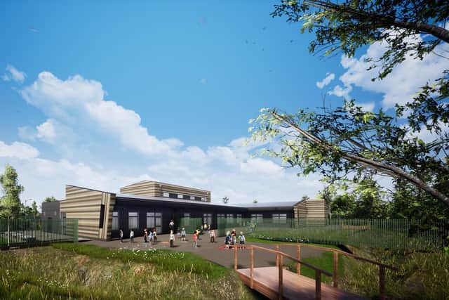 This is how Willow Fields Community Primary School will look when it opens in September 2021.