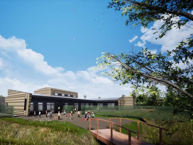 This is how Willow Fields Community Primary School will look when it opens in September 2021.