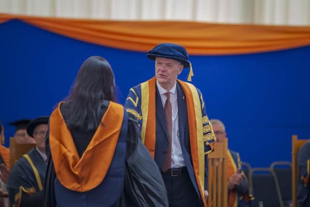 A graduation ceremony in 2019.