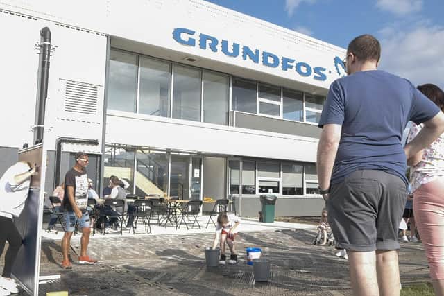 Grundfos' fun day celebrated the firm's half-century on Wearside.