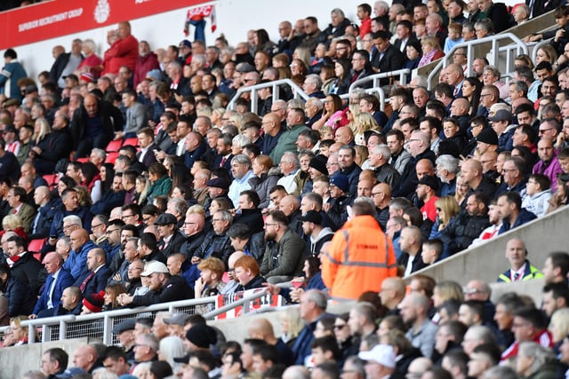 Can you spot yourself in the crowd as Sunderland draw with Preston North End at the Stadium of Light?