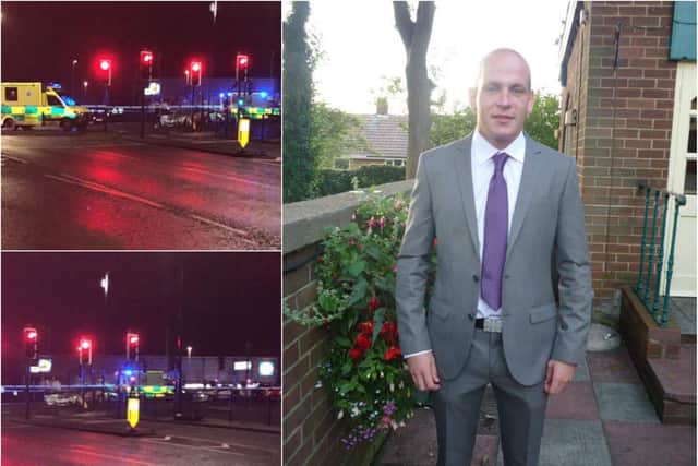 Michael Giblin died following a collision at the junction of the A690 Durham Road and Premier Road last December.