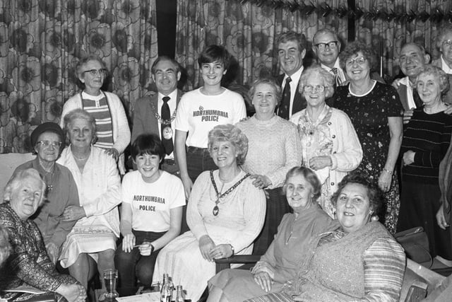 The Police OAPs Party in December 1982. Who do you recognise?