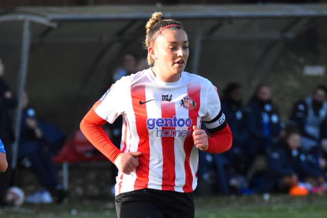 Kiera Ramshaw claimed her third goal of the season as Sunderland Ladies were held to a 1-1 draw at Watford in the FA Women’s Championship. Chris Fryatt.