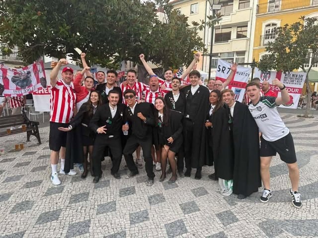Three cheers for Sunderland AFC.