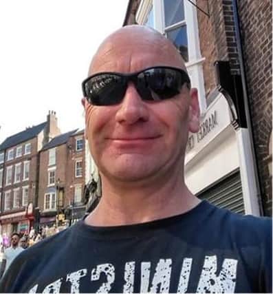 Robin Purvis, 54, from the Durham area, is believed missing more than 50 miles away in North Yorkshire.