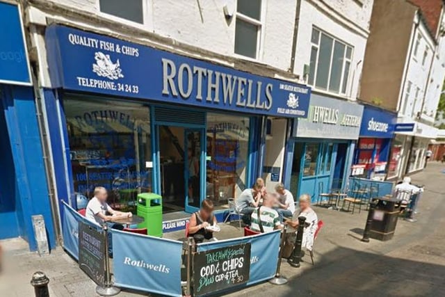 Rothwells, 15 Market Place, Doncaster, DN1 1LQ. Rating: 4.4/5 (based on 78 Google Reviews). "Best fish and chips in the Doncaster town centre."