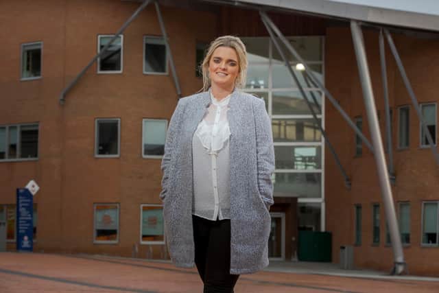 Sunderland University Alumni Achiever of the Year graduate Carley Armstrong. Picture: DAVID WOOD