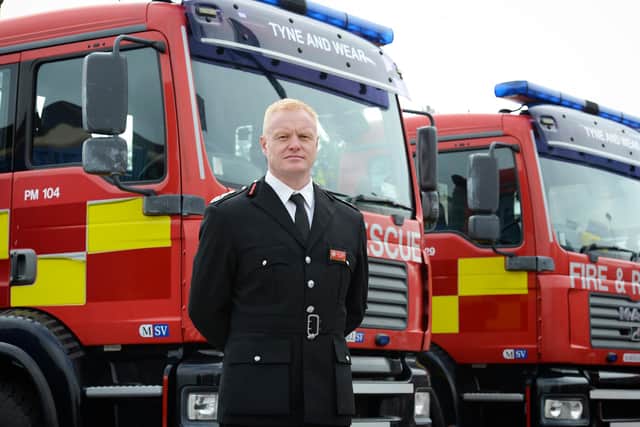 Chief Fire Officer Chris Lowther.