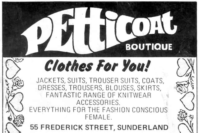 Petticoat Boutique operated from a cellar in Frederick  Street. Did you love to take a look around?
