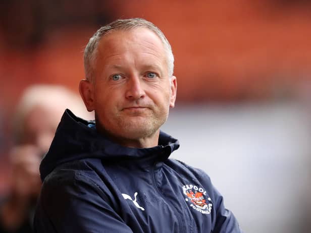 Neil Critchley, Manager of Blackpool.