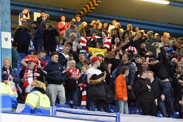 As always, the fans turned out in huge numbers for the game at Hillsborough.