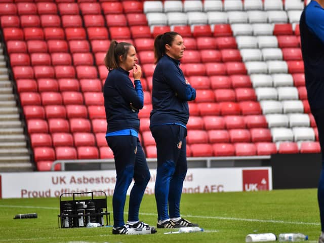 There was double disappointment at the Stadium of Light as both Sunderland’s men’s and women’s teams were defeated in the same afternoon. Chris Fryatt picture.